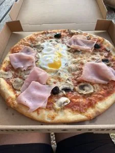 Pizza Jambon camion pizzas Chenove